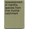 Reassessment of Mentha species from River Kunhar catchment door Israr Ahmad