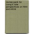 Review Pack For Carey's New Perspectives On Html And Xhtml