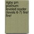 Rigby Pm Platinum: Leveled Reader (levels 6-7) Fire! Fire!