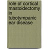 Role of Cortical Mastoidectomy in Tubotympanic Ear Disease by Sunil Deshmukh