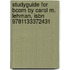 Studyguide For Bcom By Carol M. Lehman, Isbn 9781133372431