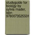 Studyguide For Biology By Sylvia Mader, Isbn 9780073525501