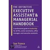 The Definitive Executive Assistant and Managerial Handbook door Sue France