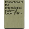 Transactions of the Entomological Society of London (1871) door Royal Entomological Society of London