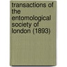 Transactions of the Entomological Society of London (1893) door Royal Entomological Society of London