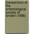 Transactions of the Entomological Society of London (1896)