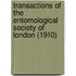 Transactions of the Entomological Society of London (1910)