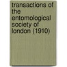 Transactions of the Entomological Society of London (1910) door Royal Entomological Society of London