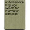 Unified Medical Language System for Information Extraction door Michael Köhler