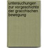 Untersuchungen zur Vorgeschichte der gracchischen Bewegung