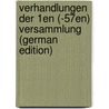 Verhandlungen Der 1En (-57En) Versammlung (German Edition) by Deut Philologen Und Schulmänner Verein