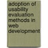 Adoption of Usability Evaluation Methods in Web Development