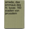 Amwâs, das Emmaus des hl. Lucas: 160 Stadien von Jerusalem door M.J. Schiffers