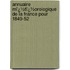 Annuaire Mï¿½Tï¿½Orologique De La France Pour 1849-52