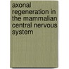 Axonal Regeneration in the Mammalian Central Nervous System door Dorothy E. Oorschot
