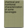 Chemical and Nutritional Characterization of Some Beverages door Mohamed Khairy El-Sayed Morsy