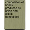 Composition of Honey Produced by Asian and exotic honeybees door Samina Qamer