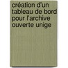 Création D'un Tableau De Bord Pour L'archive Ouverte Unige by Cédric Pella