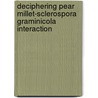 Deciphering Pear Millet-Sclerospora Graminicola Interaction door Maheshkumar Mahatma