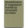 Destabilization Of Magnesium Hydride By Composite Formation door Shivani Agarwal