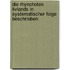 Die rhynchoten Livlands in systematischer Folge beschrieben