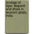 Ecology of tiger, leopard and dhole in Western Ghats, India