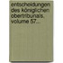 Entscheidungen Des Königlichen Obertribunals, Volume 57...