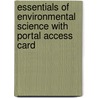 Essentials of Environmental Science with Portal Access Card door Rick Relyea