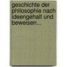 Geschichte Der Philosophie Nach Ideengehalt Und Beweisen... door Julius Baumann