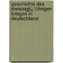Geschichte Des Dreissigjï¿½Hrigen Krieges in Deutschland