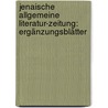 Jenaische Allgemeine Literatur-zeitung: Ergänzungsblätter by Unknown