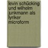 Levin Schücking und Wilhelm Junkmann als Lyriker microform