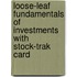Loose-Leaf Fundamentals Of Investments With Stock-Trak Card