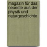 Magazin für das Neueste aus der Physik und Naturgeschichte door Lichtenberg