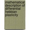 Mathematical Description of Differential Hebbian Plasticity door Christoph Kolodziejski