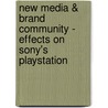 New media & brand community - Effects on Sony's PlayStation door Sanjith Santhosh