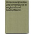 Ohrenkrankheiten und Ohrenärzte in England und Deutschland