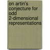 On Artin's Conjecture For Odd 2-Dimensional Representations door Gerhard Frey