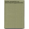 Portfolio Management von Wirtschaftsprüfungsgesellschaften door Miriam Brosig