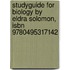 Studyguide For Biology By Eldra Solomon, Isbn 9780495317142