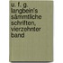 U. F. G. Langbein's sämmtliche Schriften, Vierzehnter Band