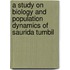 A Study on Biology and Population Dynamics of Saurida Tumbil