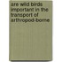 Are Wild Birds Important in the Transport of Arthropod-Borne