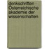 Denkschriften - Österreichische Akademie der Wissenschaften