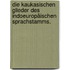 Die Kaukasischen Glieder des Indoeuropäischen Sprachstamms.