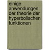 Einige anwendungen der theorie der hyperbolischen funktionen by Roggatz
