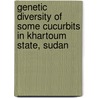 Genetic Diversity of Some Cucurbits in Khartoum State, Sudan door Ismail Mohammed