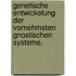 Genetische Entwickelung der vornehmsten gnostischen Systeme.