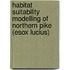 Habitat suitability modelling of northern pike (Esox lucius)
