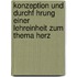 Konzeption Und Durchf Hrung Einer Lehreinheit Zum Thema Herz